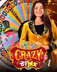 Crazy Time live game no 37pix cassino com entretenimento ao vivo para jogadores do Brasil