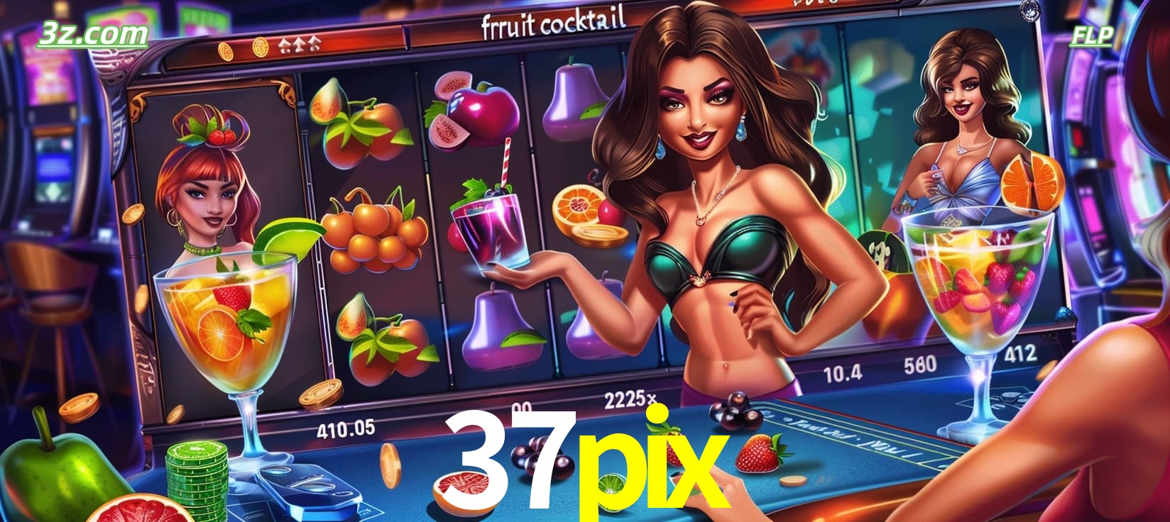 Cassino online 37pix Brasil com slot Fruit Cocktail divertido
