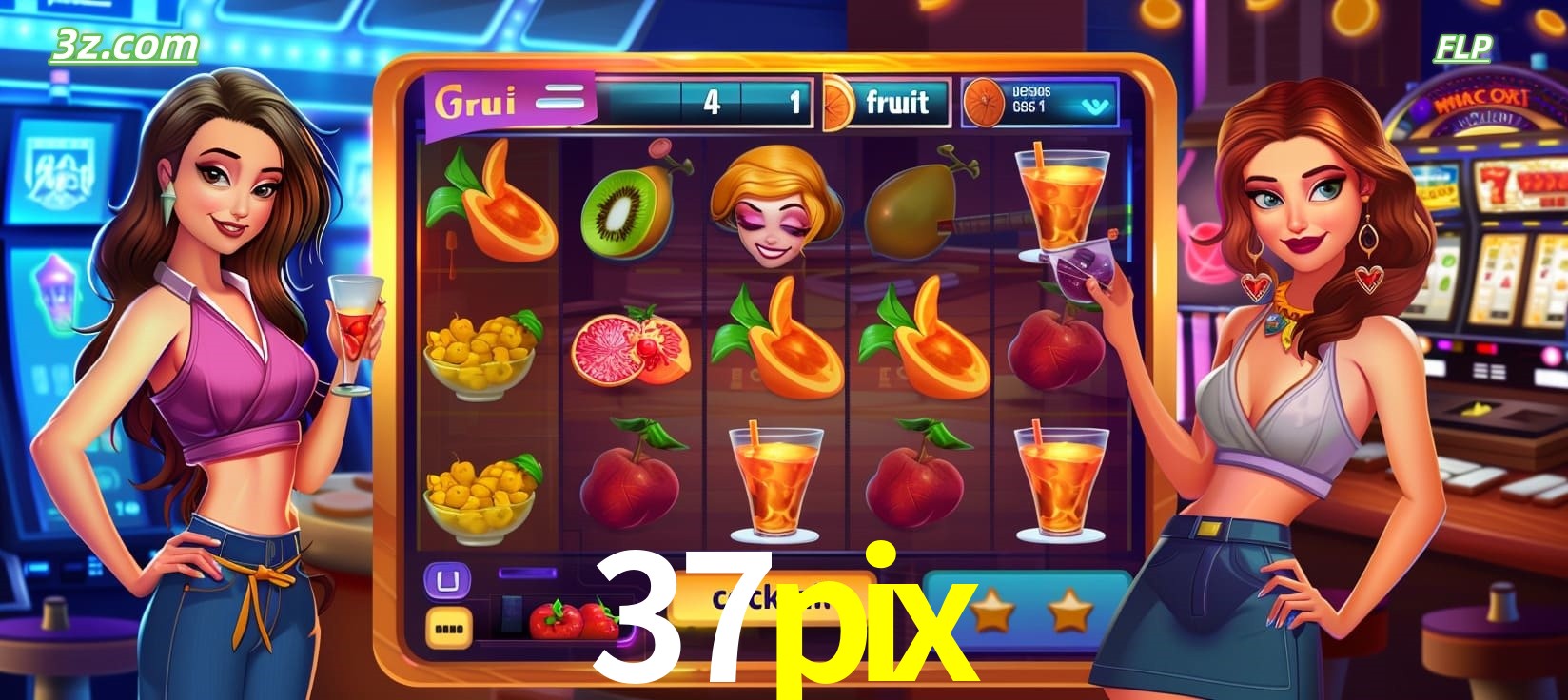 37pix cassino online com caça-níqueis de frutas e coquetéis coloridos