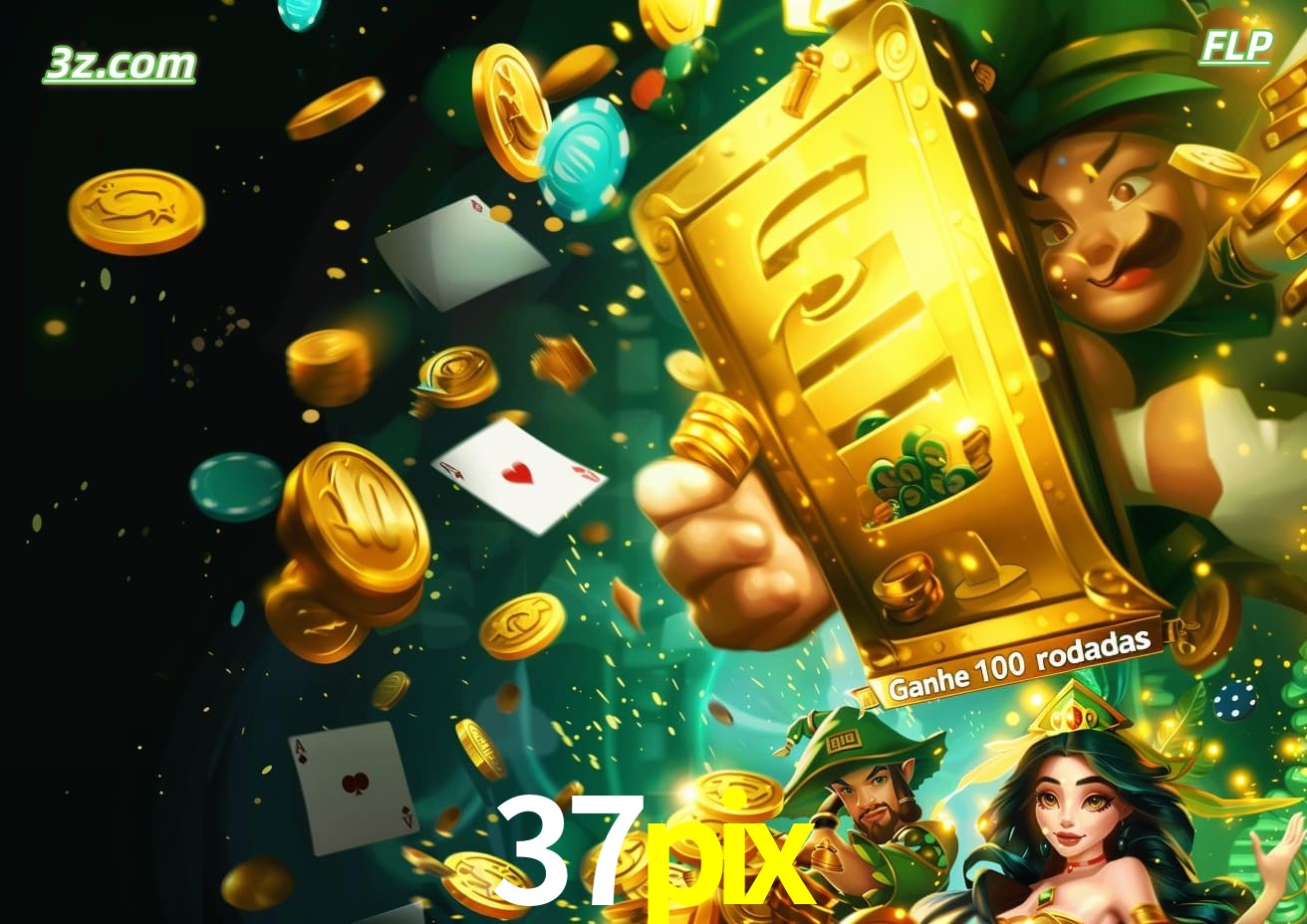 Cassino online 37pix Brasil com caça-níqueis e bônus de 100 rodadas grátis
