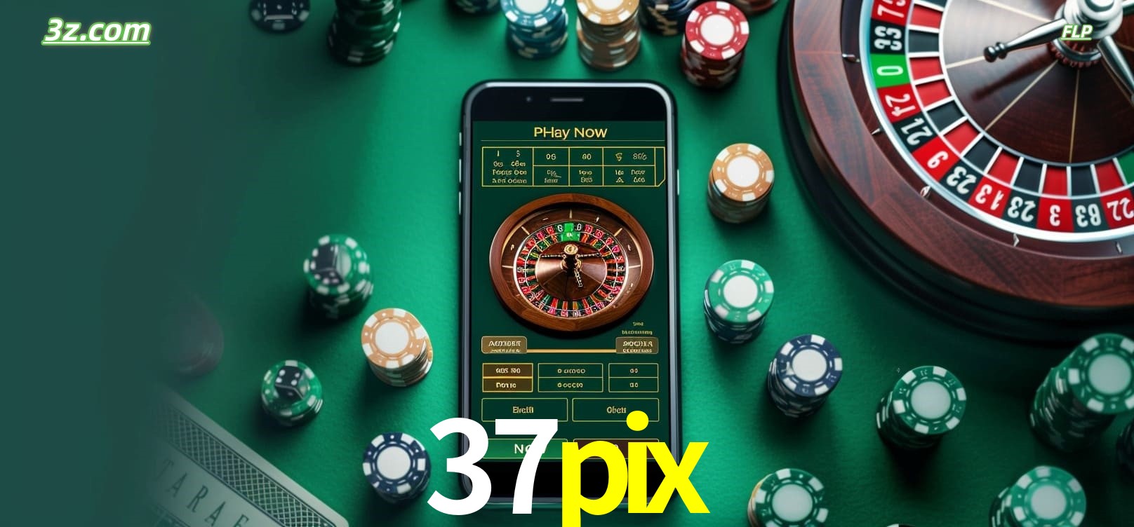 Roleta online no cassino 37pix disponível em celular e computador